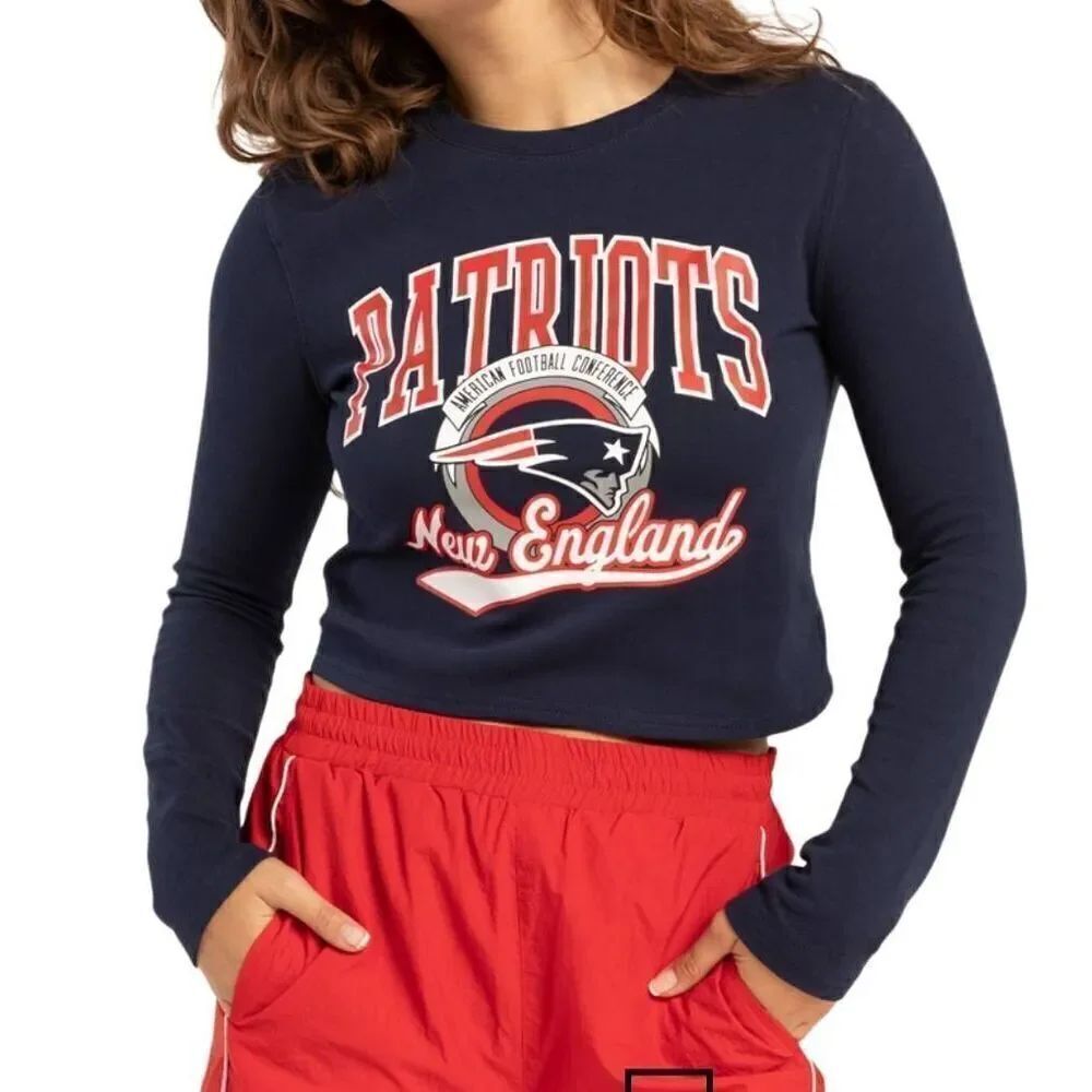NFL New England Patriots Baby Tee T-Shirt -D